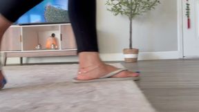 Walking In Flip Flops POV