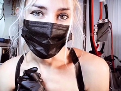 Lovely Blonde With Tight Pussy Masturbate Solo