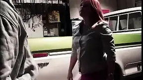 Plump mature redhead knows how to suck long cock