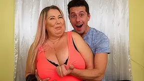 Huge Breasted Mature Lady Doing Her Toy Boy - MatureNL