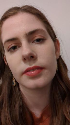 ORAL EXAMINATION [LONG TONGUE EXTENDED] Cassie