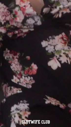 Summer dress + no panties + cigarette = the perfect tease by Karla Rose