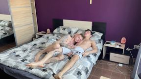 Two Twink Cums at Same Time