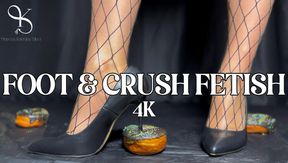 Dominance in Every Step: A Foot & Crush Fetish Fantasy in 4K