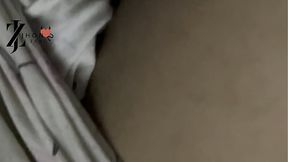 White girl with medium hair gets big uncut cock in her ass