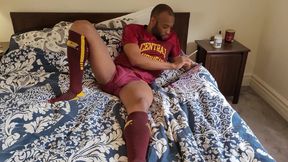 Kenniejai Jerks off in Cmu Gear