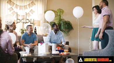 Casey Calvert Gangbanged Hard While Brazilian Pounds Her Sperm Covered Face