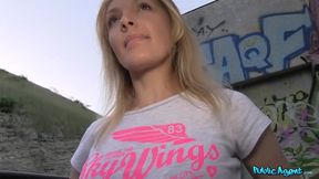 Amoral Russian Cougar Fucks Strangers On The Street