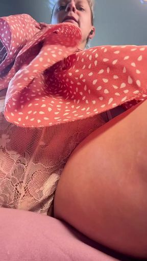 Up my dress and under my Panties