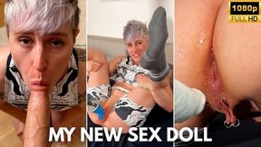 My New Sex Bot! Nonbinary FtM AI Robot Gives You Blowjob and Uses Fucking Machine