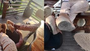 Dirty Uggs cleaning ft Goddess Annabelle