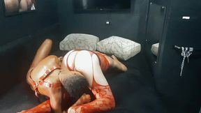 twink de calcinha ganhando leite no cuzinho e sendo tratado igual femmea.