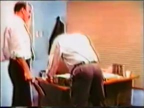 old white boy spanking