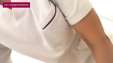 After overtime nurse sneaks home solo play with toys making her gush