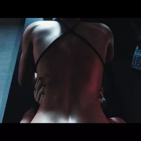 Cyberpunk 2077 Cyberfuck by Nikovako (animation with Sound) 3D Hentai Porn