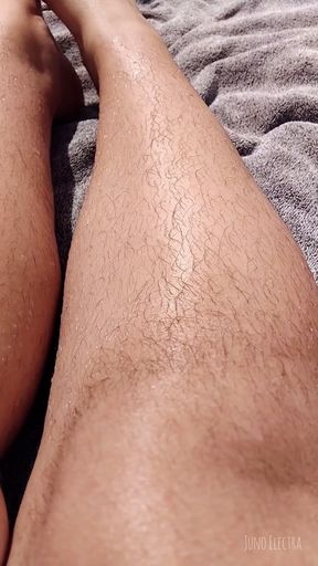 Hairy Legs at the Lake