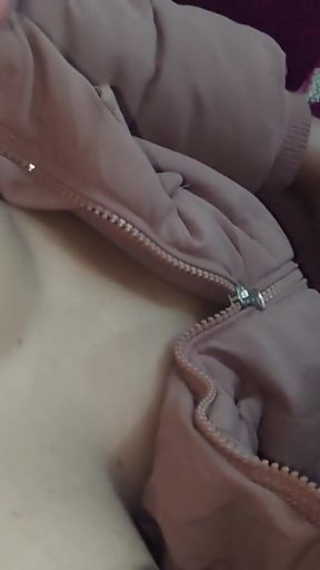 Stunning moment from "Asian girl Beautiful boobs pressing"