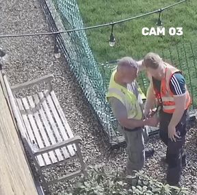 Security Cam Caught the Old Mature Hung Boss with His Workmate