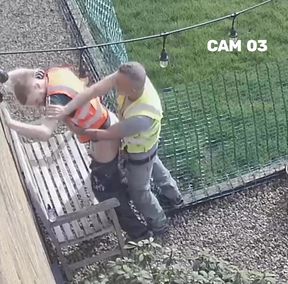 Security Cam Caught the Old Mature Hung Boss with His Workmate