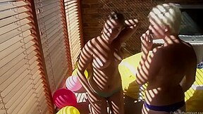 Lana And Magda Balloon Bts