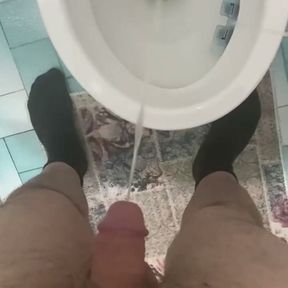 Turkish Hairy Cock Pee Video