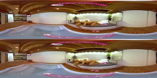 VRBangers.com-Hot blonde Milf get's her pussy massaged by sexy Ebony VRPORN