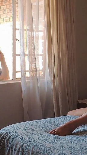 Cheating Wife Caught Masturbating. Fucks Pool Boy While Husband Is at Work!