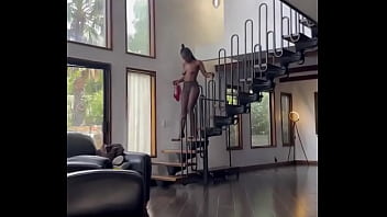Dark Chocolate Almost Ate It Off The Stairs With Her Shirt Off #titties #ebony #Tall #Runway #Modelvibes #Highheels #Ke ...