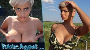 ”Big Titted MILF's Sloppy Public Blowjob & Fuck”