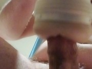 Having fun with my Riley Reid fleshlight