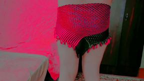 Beautiful Sissy Laughing While Teasing with Wild Energy