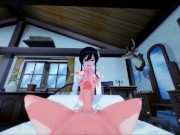 Femboy Venti gets fucked from your POV - Gay Genshin Impact Hentai.