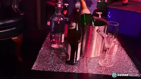 MILF stripper Soleil gets ass-fucked on-stage