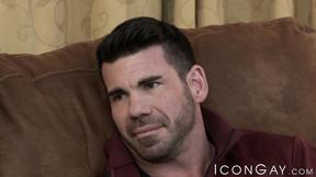 ”Straight Tobias visits Troy Accolas bedroom & fills his tight hole”