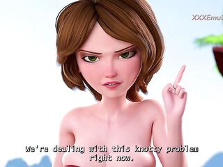 Breasty Aunt Cass Play with a Little Shlong on the Beach (Neverseen Full CG Gameplay) Ultra Quality