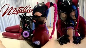 Femdom Gasmask Bondage Fucking