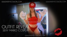 Outfit reveal: Sexy Mario cosplay