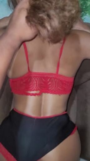 doing doggy style anal until getting cum in the ass