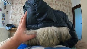 milfycalla- deep blow-job while wearing fur hooded puffer jackets 202