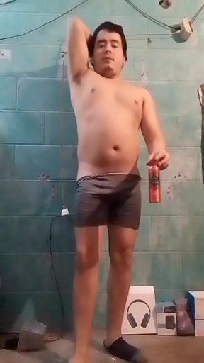 Jesus in boxer pulling his penis chapter 2