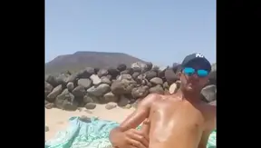 Barefoot Pleasure on Golden Sand: Steamy Nude Gay Play in the Sunshine – 18+