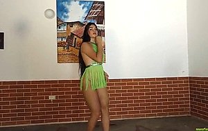 Nss 017 sofia green string thing nipslip