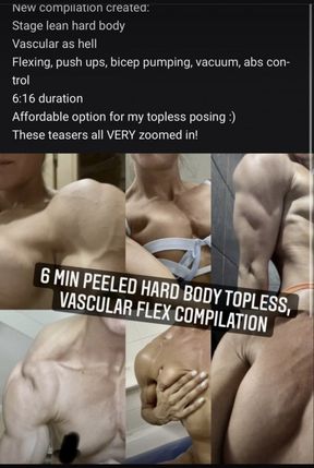 Peeled & Vascular Flexing Compilation Part 1!