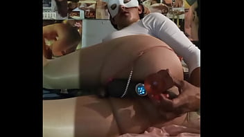 Mi culito tragon lleno con varios juguetes