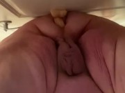 Superchub rides dildo