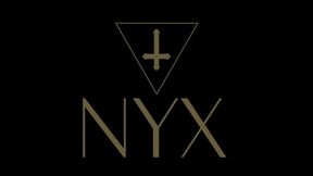 MISTRESS NYX - SCRATCH SLAPPING AND ORGASM DENIED TO SLAVE'S COCK
