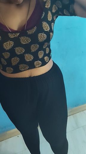 Dressed Desi with Big Ass and Boobs