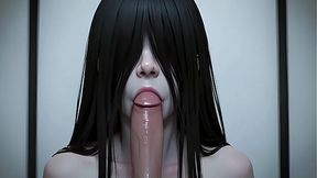 Sadako DP Gangbang Tease � Ring Horror Collide