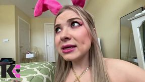 unaware giantess playboy bunny hunts hatched tinies: vore