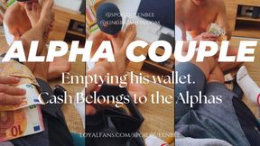 Cash belongs to the Alpha’s